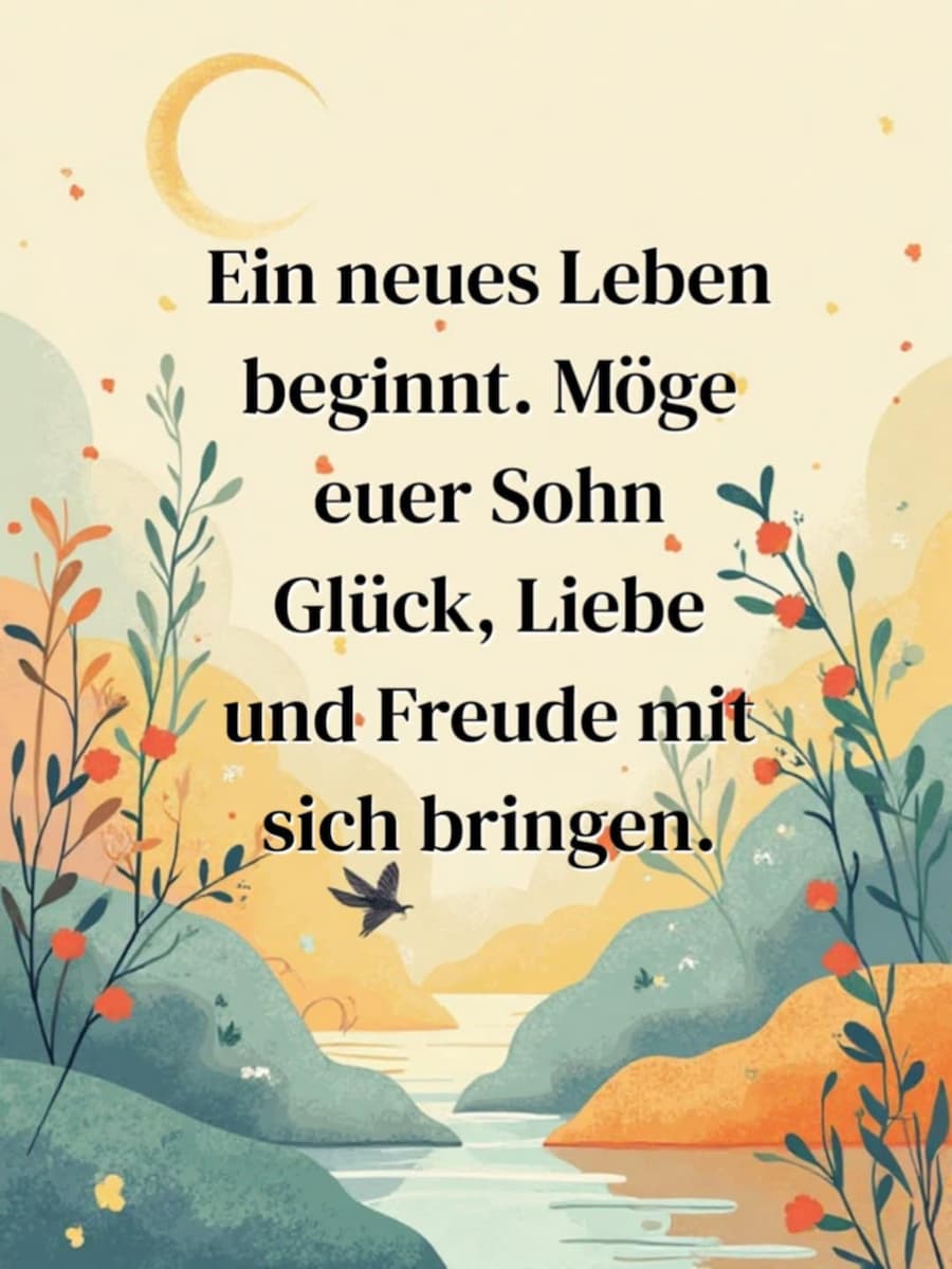 Sprüche zur Geburt eines Sohnes